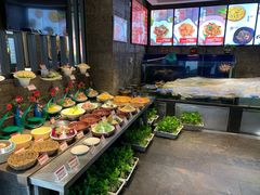 自助取餐区-双合园·海鲜水饺青岛菜(大尧三路店)