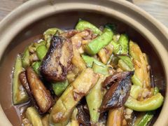 甜晒鲅鱼茄子煲-KŌNG胶东小馆(华熙店)