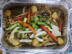 扇贝鱿鱼籽海鲜意面-达美乐比萨(大华锦绣优嘉店)
