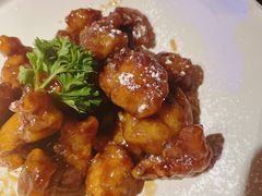 雪花糖醋里脊-绿茶餐厅(乐峰广场店)