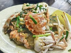 姜葱炒蟹-贞姨美食·老字号海鲜大排档