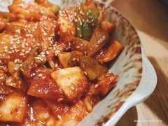 泡菜炒鱿鱼-쌍화점 霜花店·朝鲜族料理(徐家汇店)