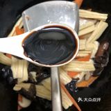 香菇炒腐竹，超下饭呦