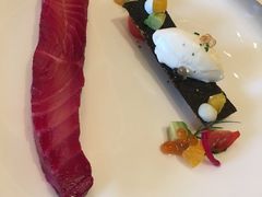 挪威烟熏三文鱼水晶黄瓜香槟奶油-福楼法餐厅FLO