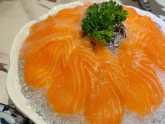 三文鱼薄切-羽寿司(东方宝泰店)