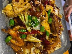 炭火干锅虾鸡翅-古原社·炭火干锅(桂庙店)