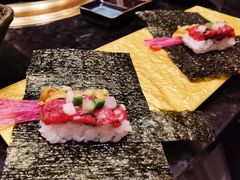 海胆生牛肉手卷-老乾杯和牛烧肉(王府中环店)