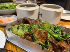 嫩牛肉青菜肉汁饭-有肉食·虎九闽菜(798艺术区店)