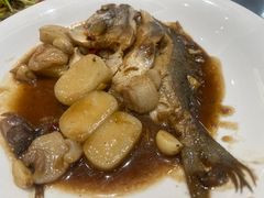 鲳鱼烧年糕-渔满仓海鲜渔家(象山二店)