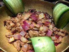 干锅孜然羊肉-楼兰新疆主题餐厅(苏州中心店)