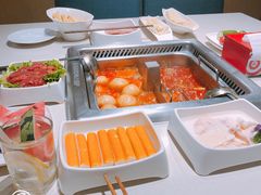 捞派滑牛肉-海底捞火锅(上元大街店)