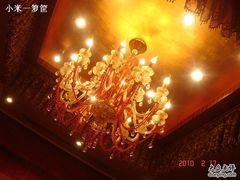 包间水晶顶灯-好福记饭店(红梅公园店)