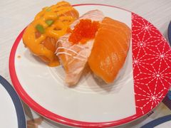 三文鱼拼盘寿司-濱寿司(高新伊藤店)