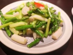 芦笋炒藕带-上名堂·鱼头好吃(体育场路店)