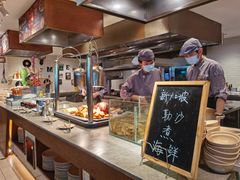 自助取餐区-广州希尔顿逸林酒店-OPEN開·全日制餐厅·海鲜·小火锅·自助餐(东风路店)