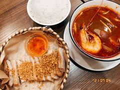 夜市炭火烤猪颈肉-曼谷食堂·泰国家庭料理(丹桂路店)