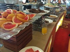 自助取餐区-荣誉国际酒店-云顶旋转餐厅