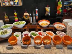 自助调料区-上海锦江汤臣洲际大酒店壹阶层