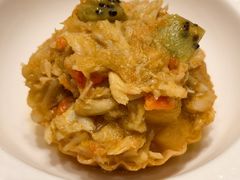 翡翠蟹黄塔塔-新光酒家·河豚·海鲜·蟹料理(浦东店)