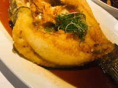 黄油花雕浸笋壳鱼-玫瑰厅上海菜(兴国路店)