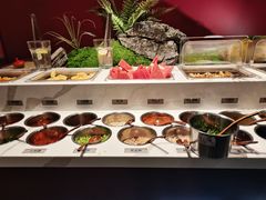自助调料区-九鼎轩脆毛肚火锅(三钢里店)