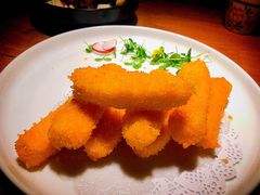 炸鲜奶-小放牛炒菜馆(华北商厦店)