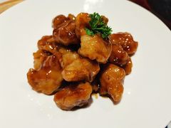 雪花糖醋里脊-绿茶餐厅(王府井永宁门店)