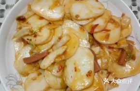 Stir-Fried Noodles with Rice Cake