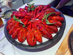 白灼小龙虾-钳小柒·小龙虾蓝龙王烧烤夜宵(长寿路店)