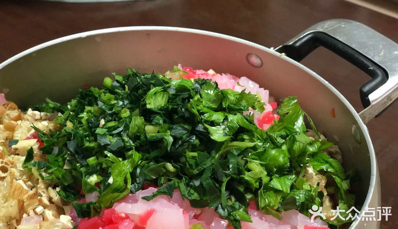 素饺子  小的时候以为只有我家三十过年吃素饺子