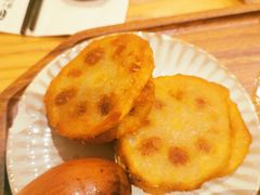 酥炸藕盒子-小满手工粉(上海月星环球港店)