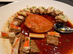 糟骨头黑豚肉碎蒸膏蟹-上海滩餐厅(BFC外滩金融中心店)