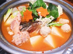 辣味三文鱼头火锅-玄海寿司(国贸店)