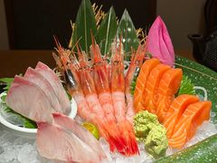 三文鱼刺身-水之惠鲜鱼料理(王府大街店)