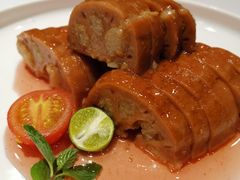 桂花糯米藕-万荣烤鸭店·北京菜(天坛店)