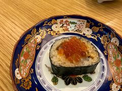 三文魚子漬雜錦刺身壽司卷-鮨玥