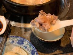 竹笙煲-大匠工房古船木艺术餐厅·猪肚鸡专门店(长白仙岛店)