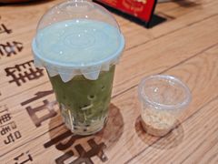 冰旋贵州铜仁抹茶小丸子冰浆配抹茶冻-去茶山(重庆万象城店)