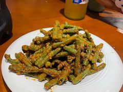 招牌凉拌豆角-馋嘴蛙火锅