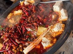 -探鱼·鲜青椒爽麻烤鱼(天河优托邦店)