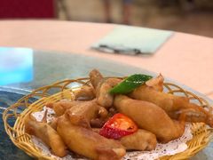 椒盐九吐鱼-崖口红树林海鲜餐厅