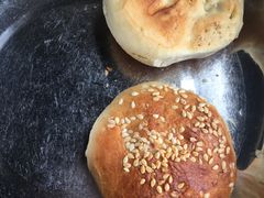 烧饼-郭记豌豆鲜粉