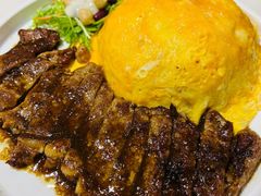 黑椒牛扒蛋包饭-锦园春香港茶餐厅(西海湾旗舰店)