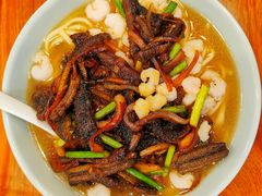 虾爆鳝面-奎元馆.百年奎元.非遗传承(西湖边的解放路店)