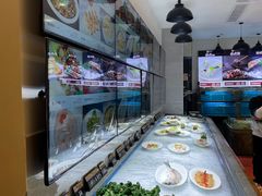 自助取餐区-梦都海鲜酒家(万达广场江桥店)