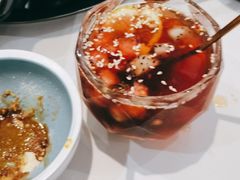 玫瑰红糖冰粉-黔派·贵州烙锅烤肉·米粉(车公庙店)
