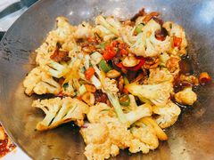 干锅有机菜花-紫光园·烤鸭·北京菜(团结湖店)