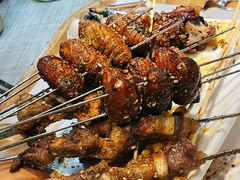 烤蚕蛹-蒙鞑叔炭烤羊腿(定福庄店)