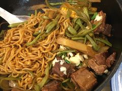 精选肋排焖面-金豆角砂锅焖面(安贞店)