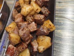 菠萝黑椒牛排-三石海鲜铁板烧(繁荣路店)